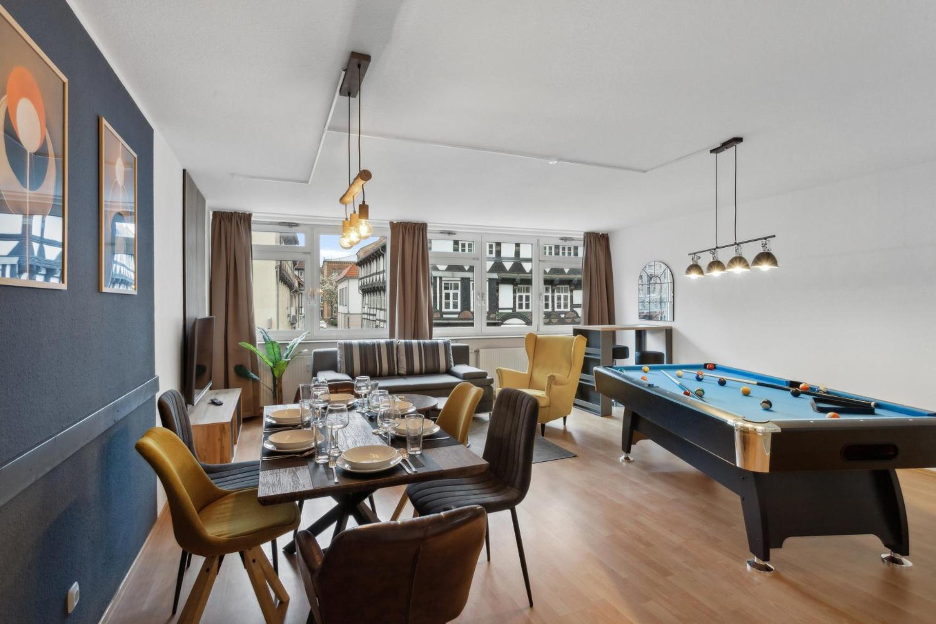 Charysma - Billard-Loft, Fussgaengerzone, Schlafzimmer Mit Smart-Tv, Parkplatz Hamelin Zewnętrze zdjęcie